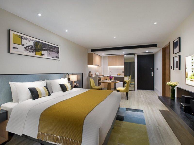 Citadines Gaoke Liangjiang Chongqing Apart otel Dış mekan fotoğraf