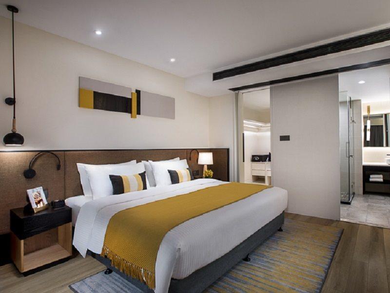 Citadines Gaoke Liangjiang Chongqing Apart otel Dış mekan fotoğraf