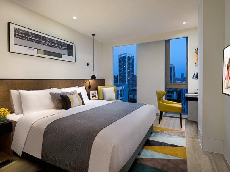 Citadines Gaoke Liangjiang Chongqing Apart otel Dış mekan fotoğraf